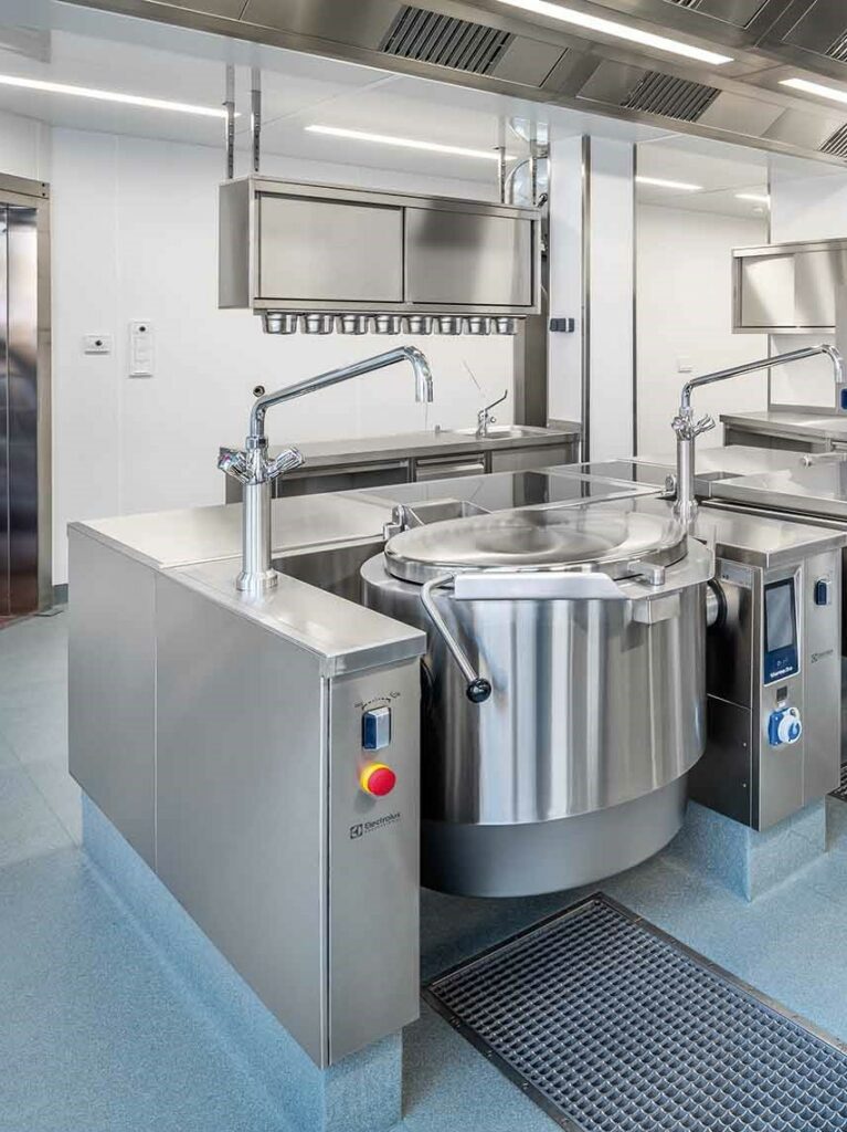 Großküchentechnik von Electrolux Professional im Therapeutischen Zentrum St. Joseph in Würzburg