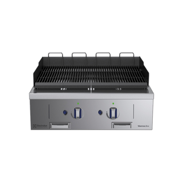 Heavy-Duty Commercial Charbroiler with Dual Temperature Control