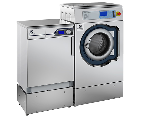 Electrolux Commercial Laundry Equipment: Washer and Dryer Combination